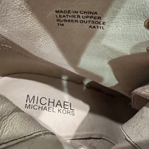 Michael Kors Suede Platform Booties W6.5 - Picture 7 of 8